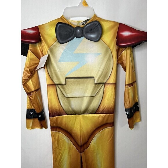 Five Nights Freddys GlamRock Freddy Jumpsuit (No Mask) Boys Medium Costume - Picture 4 of 5